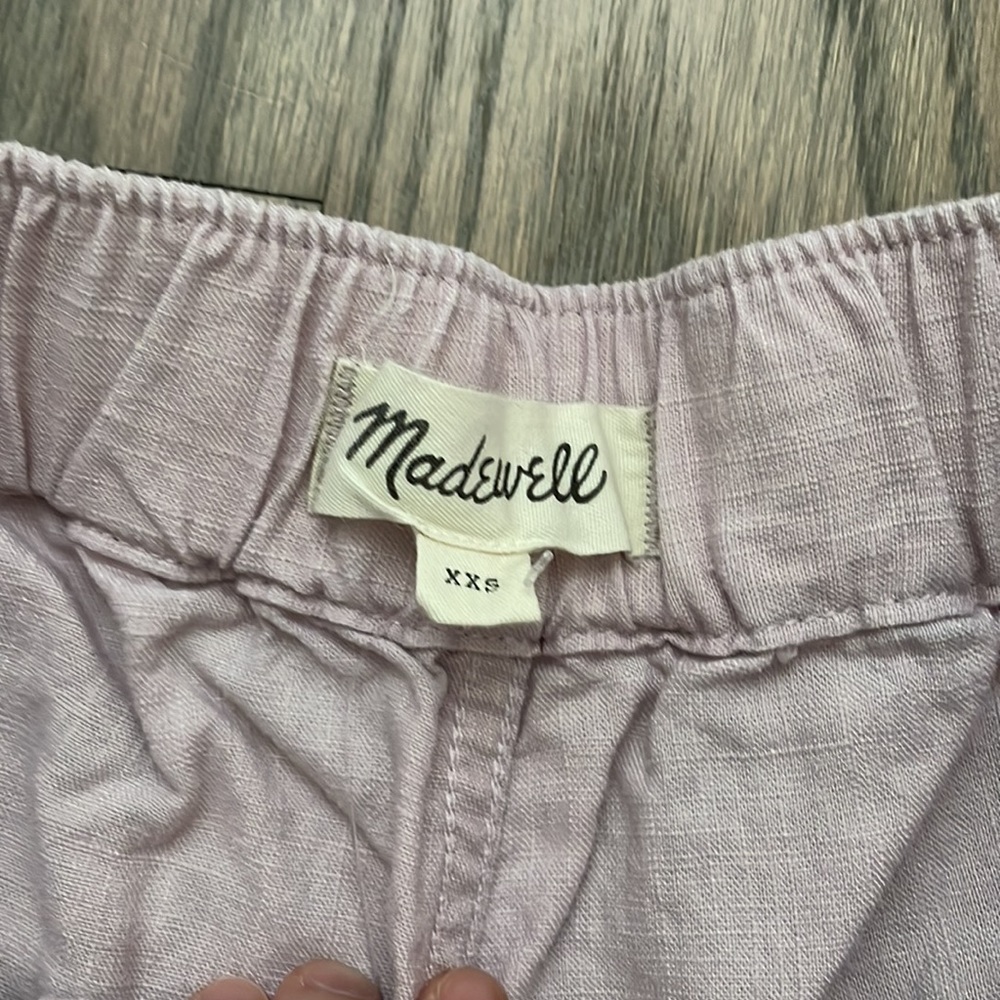 Madewell Linen Easy Pull-on Shorts - Picture 4 of 6